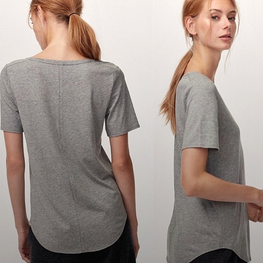 BABATON / S / Women's Sami Pocket Loose Fitting T-Shirt - Gold Grey - Picture 3 of 12